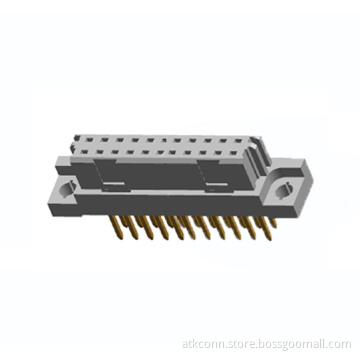 20 Positions Vertical 0.33BType Female PCB Eurocard Connectors